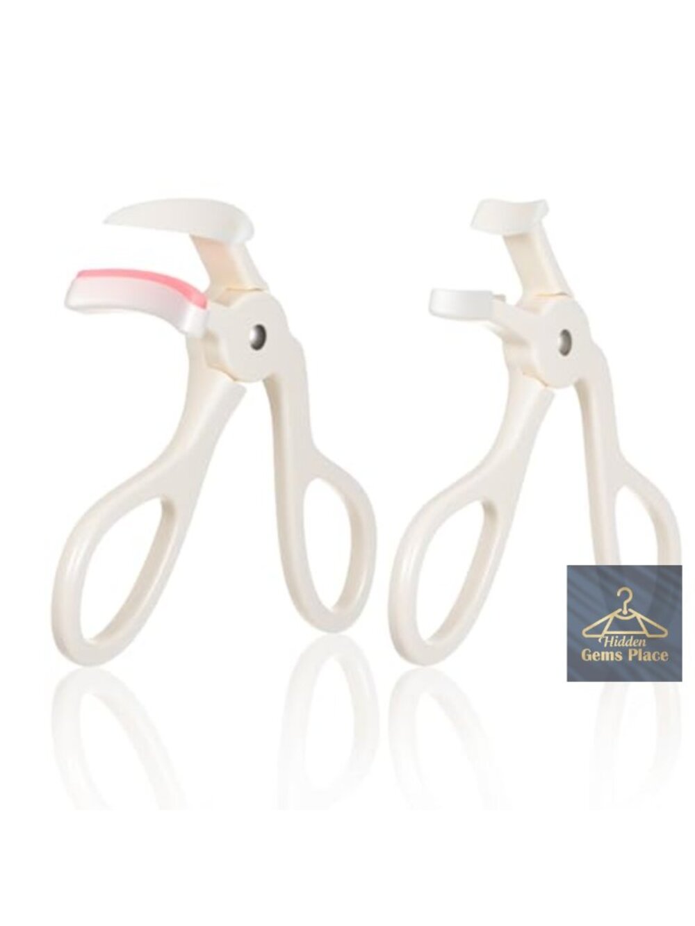 2 Pc Pro Eyelash Curler Set ABS Plastic Quick Curl Lash Makeup Tool
